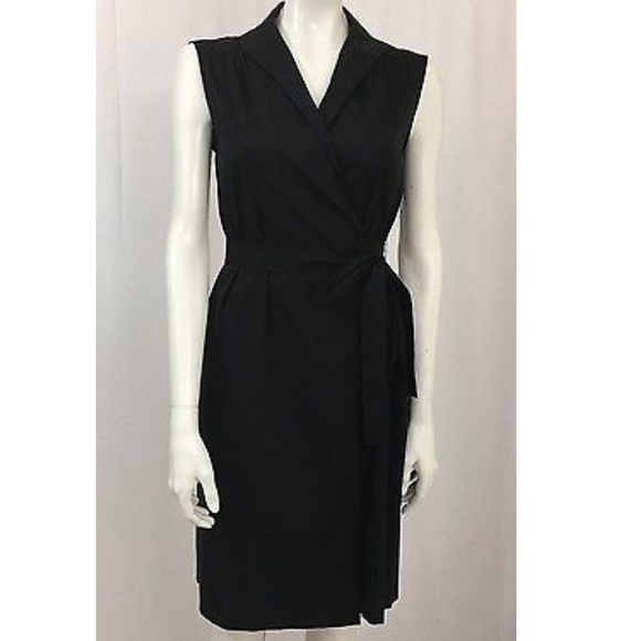 Theory Dresses & Skirts - Theory Bergdorf Goodman Wrap Dress Sz 4